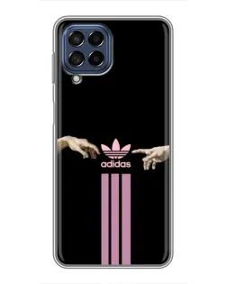 Чехол для Samsung Galaxy M53 (5G) (M536B) с картинкой «Adidas Hands» Чехол для Samsung Galaxy M53 (5G) (M536B) с картинкой «Adidas Hands»