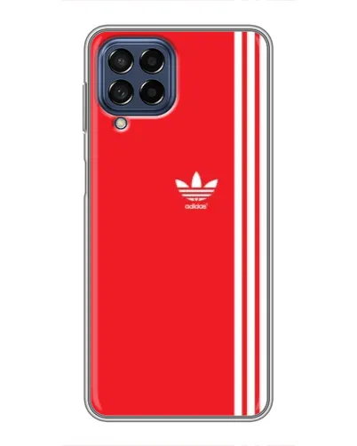 Чехол для Samsung Galaxy M53 (5G) (M536B) с картинкой «Красный минимализм Adidas» Чехол для Samsung Galaxy M53 (5G) (M536B) с картинкой «Красный минимализм Adidas»
