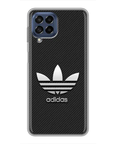 Чехол для Samsung Galaxy M53 (5G) (M536B) с картинкой «Adidas Карбоновая текстура» Чехол для Samsung Galaxy M53 (5G) (M536B) с картинкой «Adidas Карбоновая текстура»