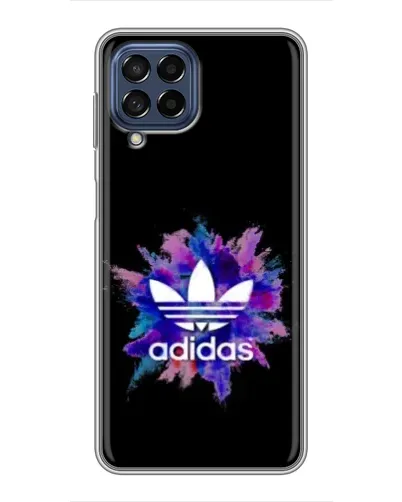 Чехол для Samsung Galaxy M53 (5G) (M536B) с картинкой «Взрыв красок Adidas» Чехол для Samsung Galaxy M53 (5G) (M536B) с картинкой «Взрыв красок Adidas»