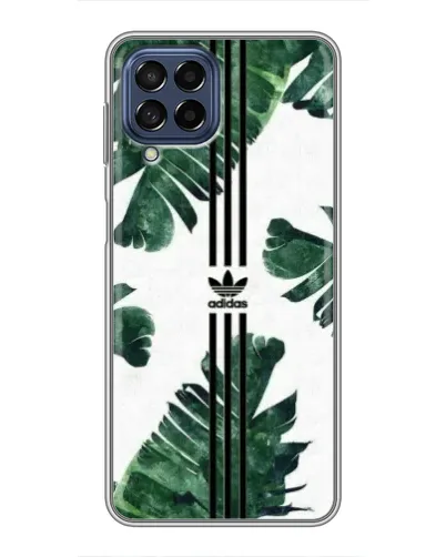 Чехол для Samsung Galaxy M53 (5G) (M536B) с картинкой «Пальмовые листья адидас» Чехол для Samsung Galaxy M53 (5G) (M536B) с картинкой «Пальмовые листья адидас»