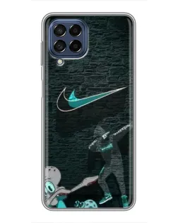 Чехол для Samsung Galaxy M53 (5G) (M536B) с картинкой «Спортивный арт Nike»