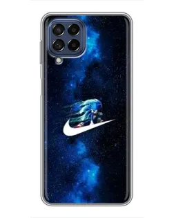 Чехол для Samsung Galaxy M53 (5G) (M536B) с картинкой «Звездный путь Nike»