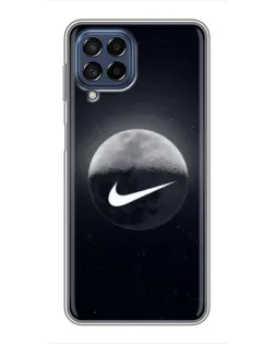 Чехол для Samsung Galaxy M53 (5G) (M536B) с картинкой «Nike в стиле граффити»