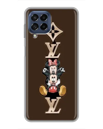 Чехол для Samsung Galaxy M53 (5G) (M536B) с картинкой «LV и Микки Маус»