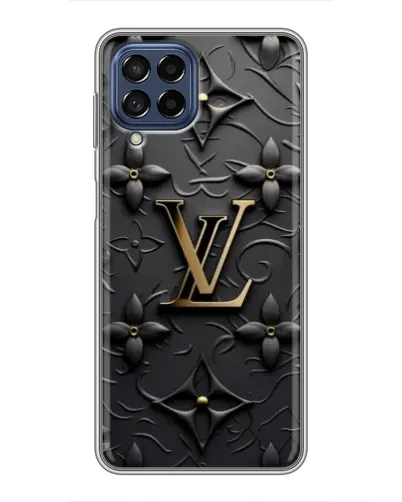 Чехол для Samsung Galaxy M53 (5G) (M536B) с картинкой «Кожаная текстура LV»