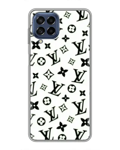 Чехол для Samsung Galaxy M53 (5G) (M536B) с картинкой «Монохромный хаос LV»