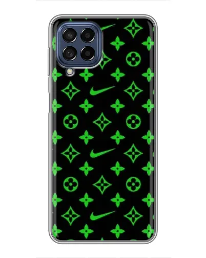 Чехол для Samsung Galaxy M53 (5G) (M536B) с картинкой «Неоновый принт LV»