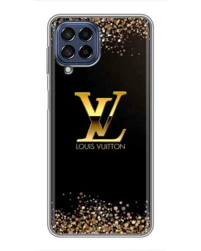 Чехол для Samsung Galaxy M53 (5G) (M536B) с картинкой «LV — золотые искры»
