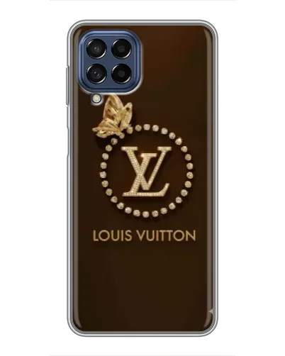 Чехол для Samsung Galaxy M53 (5G) (M536B) с картинкой «LV — золотая печать»