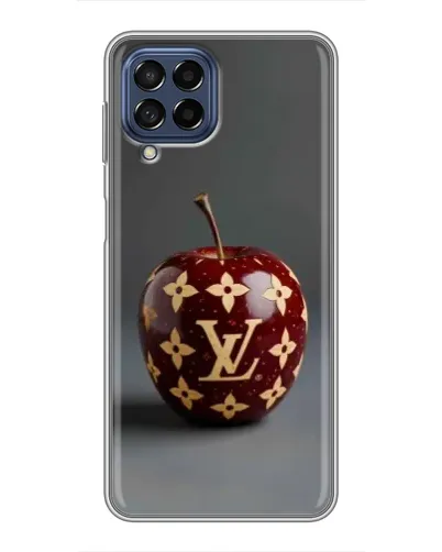 Чехол для Samsung Galaxy M53 (5G) (M536B) с картинкой «Красное яблоко LV»