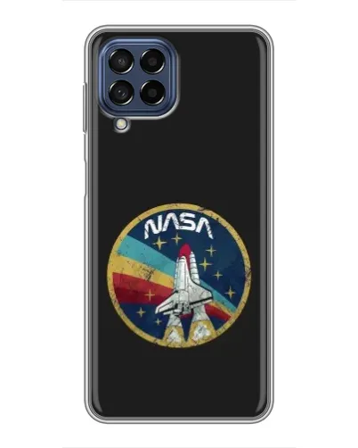 Чехол для Samsung Galaxy M53 (5G) (M536B) с картинкой «NASA — эмблема миссии» Чехол для Samsung Galaxy M53 (5G) (M536B) с картинкой «NASA — эмблема миссии»
