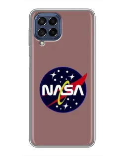 Чехол для Samsung Galaxy M53 (5G) (M536B) с картинкой «NASA — ретро космос» Чехол для Samsung Galaxy M53 (5G) (M536B) с картинкой «NASA — ретро космос»