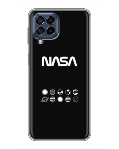 Чехол для Samsung Galaxy M53 (5G) (M536B) с картинкой «NASA — технический принт» Чехол для Samsung Galaxy M53 (5G) (M536B) с картинкой «NASA — технический принт»