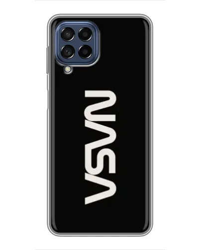 Чехол для Samsung Galaxy M53 (5G) (M536B) с картинкой «NASA — вертикальный логотип» Чехол для Samsung Galaxy M53 (5G) (M536B) с картинкой «NASA — вертикальный логотип»