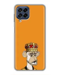 Чехол для Samsung Galaxy M53 (5G) (M536B) с картинкой «Золотая обезьяна Bored Ape»