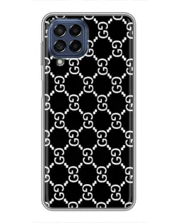 Чехол для Samsung Galaxy M53 (5G) (M536B) с картинкой «Gucci — сетчатый паттерн»