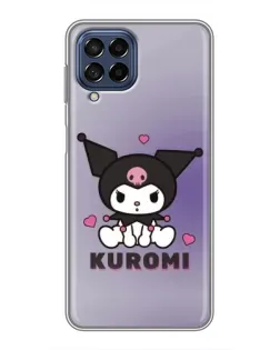 Чехол для Samsung Galaxy M53 (5G) (M536B) с картинкой «Kuromi — фиолетовый арт» Чехол для Samsung Galaxy M53 (5G) (M536B) с картинкой «Kuromi — фиолетовый арт»