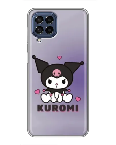 Чехол для Samsung Galaxy M53 (5G) (M536B) с картинкой «Kuromi — фиолетовый арт»