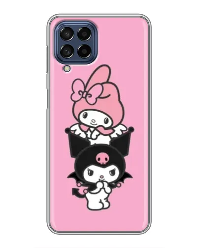 Чехол для Samsung Galaxy M53 (5G) (M536B) с картинкой «My Melody и Kuromi»