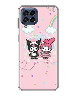 Чехол для Samsung Galaxy M53 (5G) (M536B) с картинкой «My Melody и Kuromi» Чехол для Samsung Galaxy M53 (5G) (M536B) с картинкой «My Melody и Kuromi»