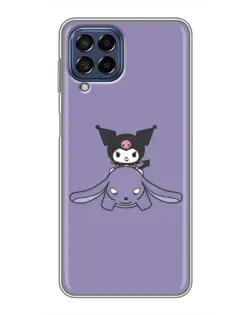 Чехол для Samsung Galaxy M53 (5G) (M536B) с картинкой «Kuromi на лиловом фоне» Чехол для Samsung Galaxy M53 (5G) (M536B) с картинкой «Kuromi на лиловом фоне»