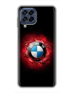 Чехол для Samsung Galaxy M53 (5G) (M536B) с картинкой «Логотип BMW — вспышка» Чехол для Samsung Galaxy M53 (5G) (M536B) с картинкой «Логотип BMW — вспышка»