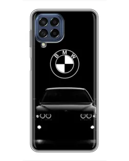 Чехол для Samsung Galaxy M53 (5G) (M536B) с картинкой «BMW — взгляд из темноты» Чехол для Samsung Galaxy M53 (5G) (M536B) с картинкой «BMW — взгляд из темноты»