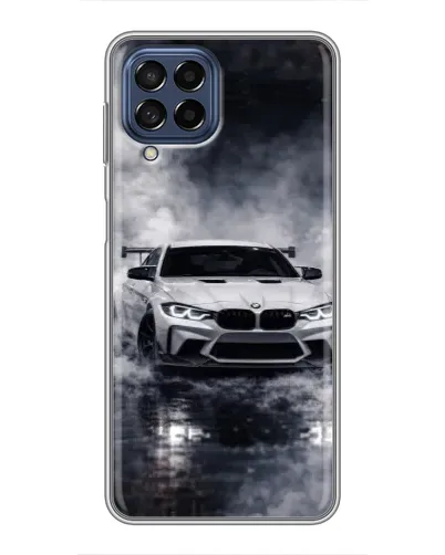 Чехол для Samsung Galaxy M53 (5G) (M536B) с картинкой «BMW сквозь туман»