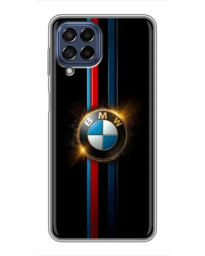 Чехол для Samsung Galaxy M53 (5G) (M536B) с картинкой «BMW M-Power неон»