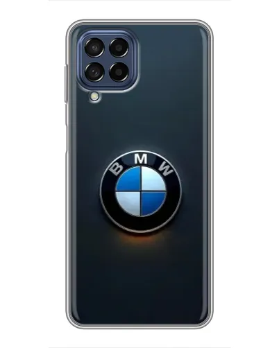 Чехол для Samsung Galaxy M53 (5G) (M536B) с картинкой «Логотип BMW — минимализм»