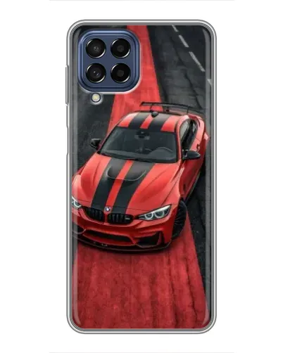 Чехол для Samsung Galaxy M53 (5G) (M536B) с картинкой «BMW на красной дорожке»