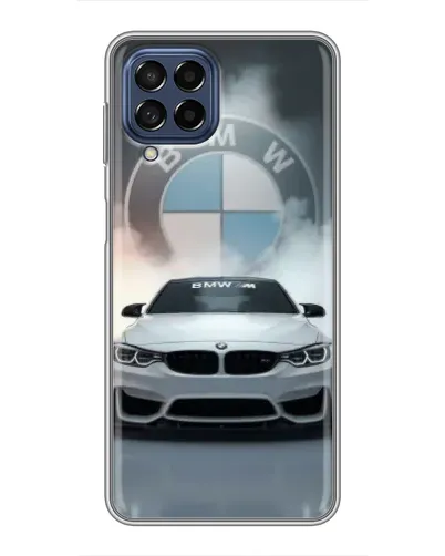 Чехол для Samsung Galaxy M53 (5G) (M536B) с картинкой «BMW в белом дыму» Чехол для Samsung Galaxy M53 (5G) (M536B) с картинкой «BMW в белом дыму»