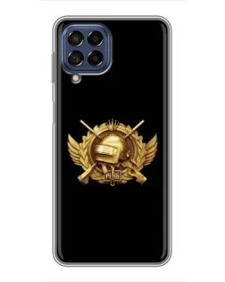 Чехол для Samsung Galaxy M53 (5G) (M536B) с картинкой «PUBG — оранжевый градиент» Чехол для Samsung Galaxy M53 (5G) (M536B) с картинкой «PUBG — оранжевый градиент»