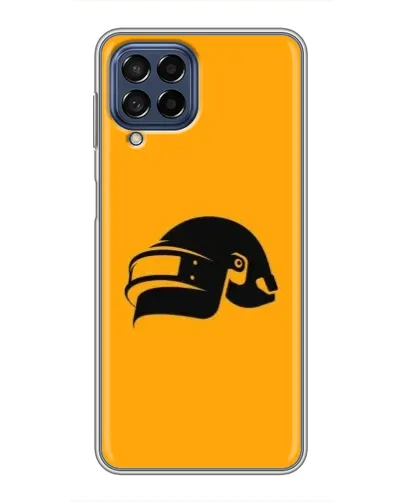 Чехол для Samsung Galaxy M53 (5G) (M536B) с картинкой «PUBG — золотой шлем» Чехол для Samsung Galaxy M53 (5G) (M536B) с картинкой «PUBG — золотой шлем»