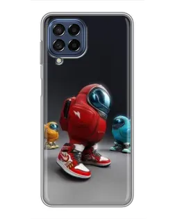 Чехол для Samsung Galaxy M53 (5G) (M536B) с картинкой «Among Us — 3D стиль» Чехол для Samsung Galaxy M53 (5G) (M536B) с картинкой «Among Us — 3D стиль»