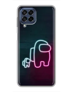 Чехол для Samsung Galaxy M53 (5G) (M536B) с картинкой «Among Us неон-арт» Чехол для Samsung Galaxy M53 (5G) (M536B) с картинкой «Among Us неон-арт»