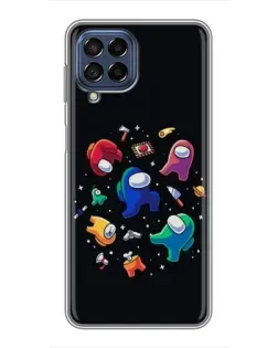 Чехол для Samsung Galaxy M53 (5G) (M536B) с картинкой «Among Us космос» Чехол для Samsung Galaxy M53 (5G) (M536B) с картинкой «Among Us космос»