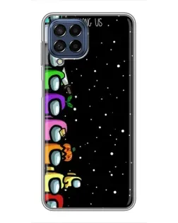Чехол для Samsung Galaxy M53 (5G) (M536B) с картинкой «Команда Among Us» Чехол для Samsung Galaxy M53 (5G) (M536B) с картинкой «Команда Among Us»