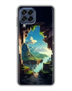 Чехол для Samsung Galaxy M53 (5G) (M536B) с картинкой «Вид из пещеры»