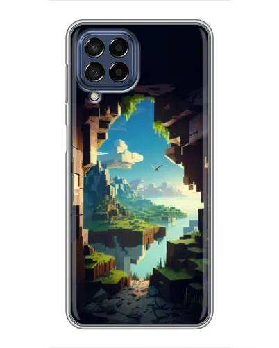 Чехол для Samsung Galaxy M53 (5G) (M536B) с картинкой «Вид из пещеры»