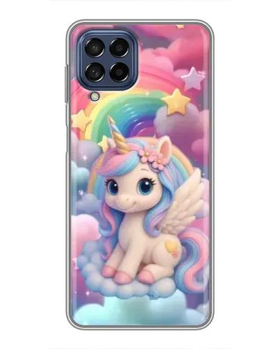 Чехол для Samsung Galaxy M53 (5G) (M536B) с картинкой «Маленький единорог»