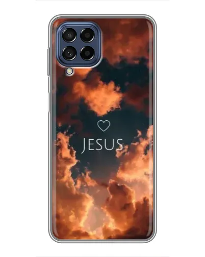 Чехол для Samsung Galaxy M53 (5G) (M536B) с картинкой «Сияние Имени Jesus» Чехол для Samsung Galaxy M53 (5G) (M536B) с картинкой «Сияние Имени Jesus»