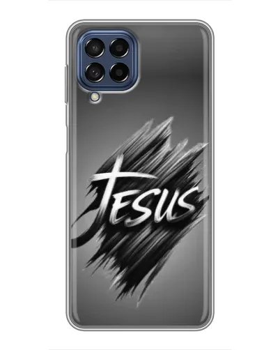 Чехол для Samsung Galaxy M53 (5G) (M536B) с картинкой «Надпись Jesus Graffiti» Чехол для Samsung Galaxy M53 (5G) (M536B) с картинкой «Надпись Jesus Graffiti»