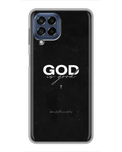 Чехол для Samsung Galaxy M53 (5G) (M536B) с картинкой «GOD — Бог над всем» Чехол для Samsung Galaxy M53 (5G) (M536B) с картинкой «GOD — Бог над всем»