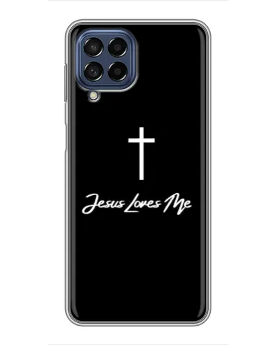 Чехол для Samsung Galaxy M53 (5G) (M536B) с картинкой «Иисус любит тебя» Чехол для Samsung Galaxy M53 (5G) (M536B) с картинкой «Иисус любит тебя»