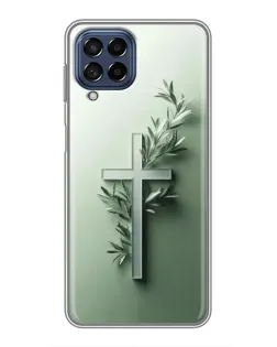 Чехол для Samsung Galaxy M53 (5G) (M536B) с картинкой «Оливковая ветвь»