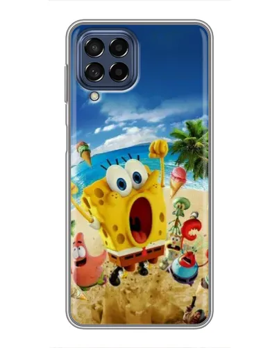 Чехол для Samsung Galaxy M53 (5G) (M536B) с картинкой «Развлечения на пляже»