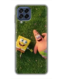 Чехол для Samsung Galaxy M53 (5G) (M536B) с картинкой «Друзья на лужайке» Чехол для Samsung Galaxy M53 (5G) (M536B) с картинкой «Друзья на лужайке»