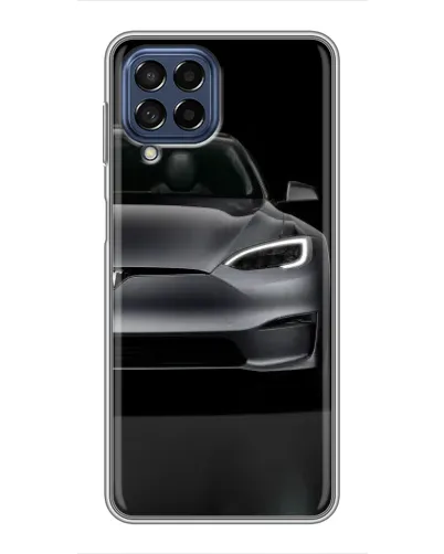 Чехол для Samsung Galaxy M53 (5G) (M536B) с картинкой «Tesla Model S Look»